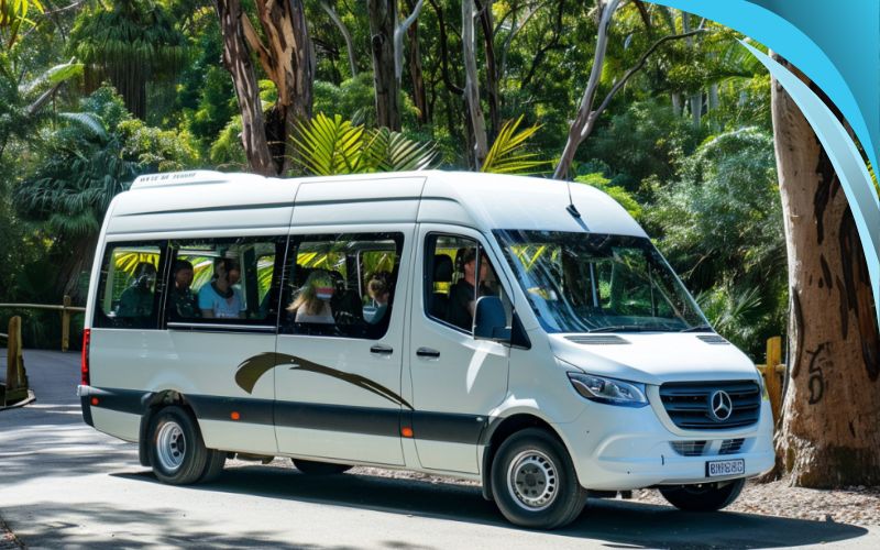 Mini bus for school trips, offering safe and efficient travel with CoachHire.com.au, bus hire for school trips, May 2024, Australia